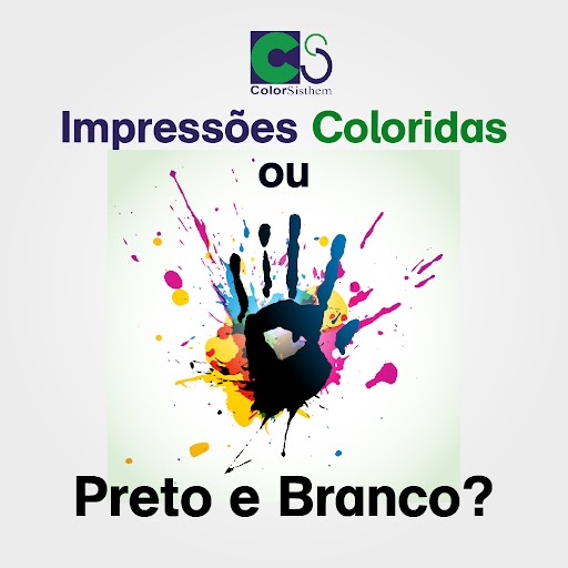 Impressão Colorida ou Preto e Branco?